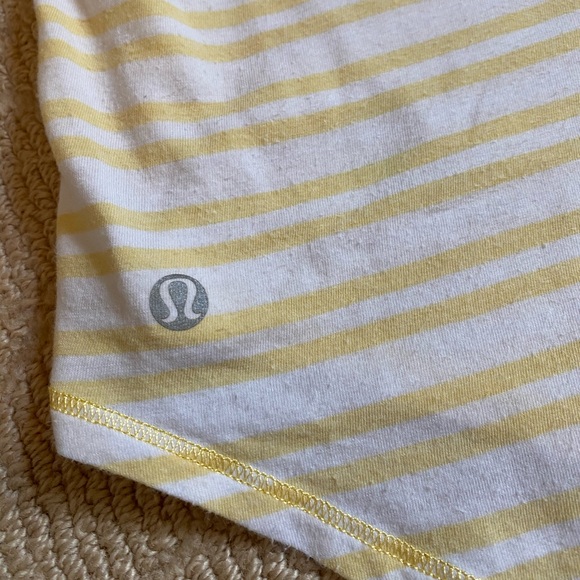Lululemon Serene Striped Short Sleeved Tee - Picture 5 of 5
